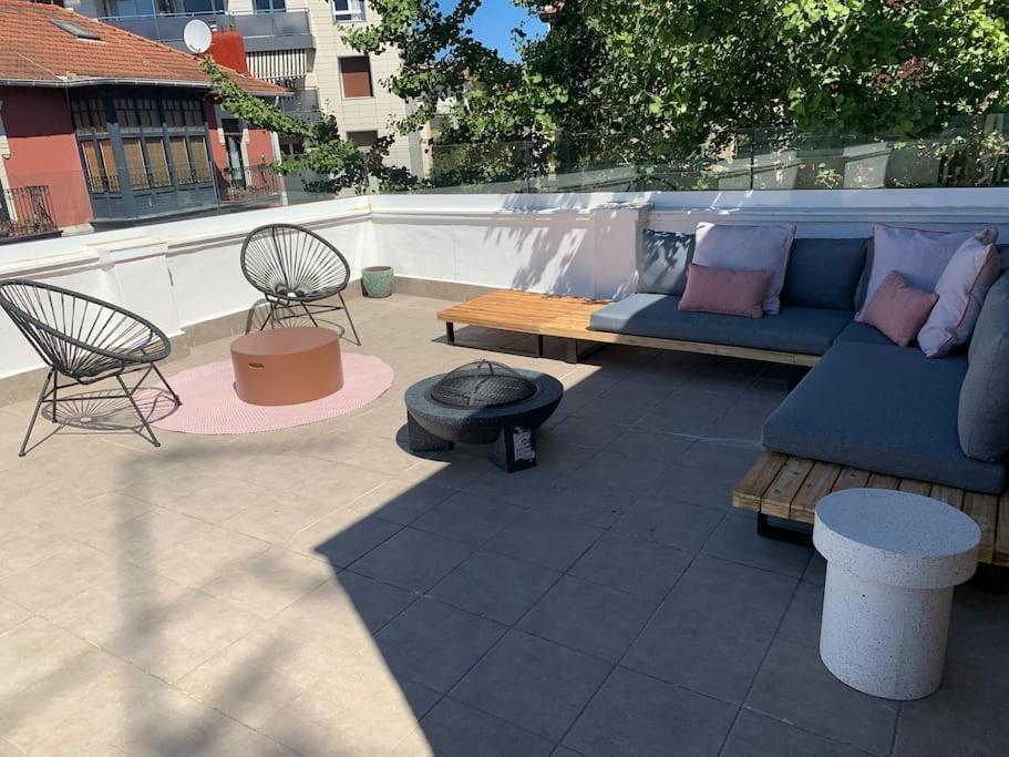 דירות גטסו Atico Con Preciosa Terraza En Algorta מראה חיצוני תמונה